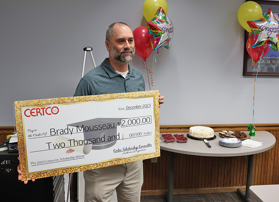 Certco offering 2023 scholarship opportunities to the children or grandchildren of current employees.