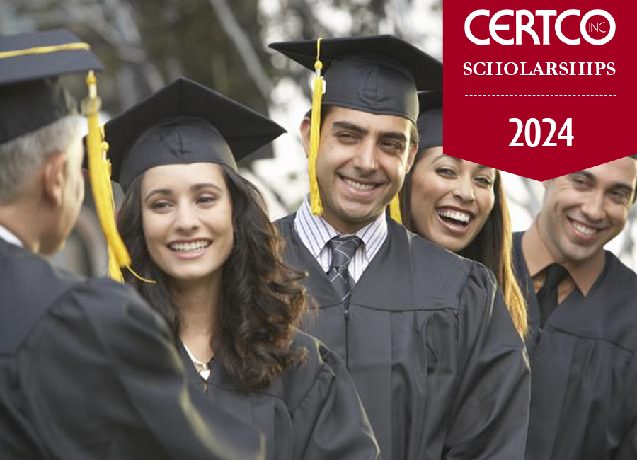 Certco, Inc is pleased to announce the availability of two $2,000 scholarships.