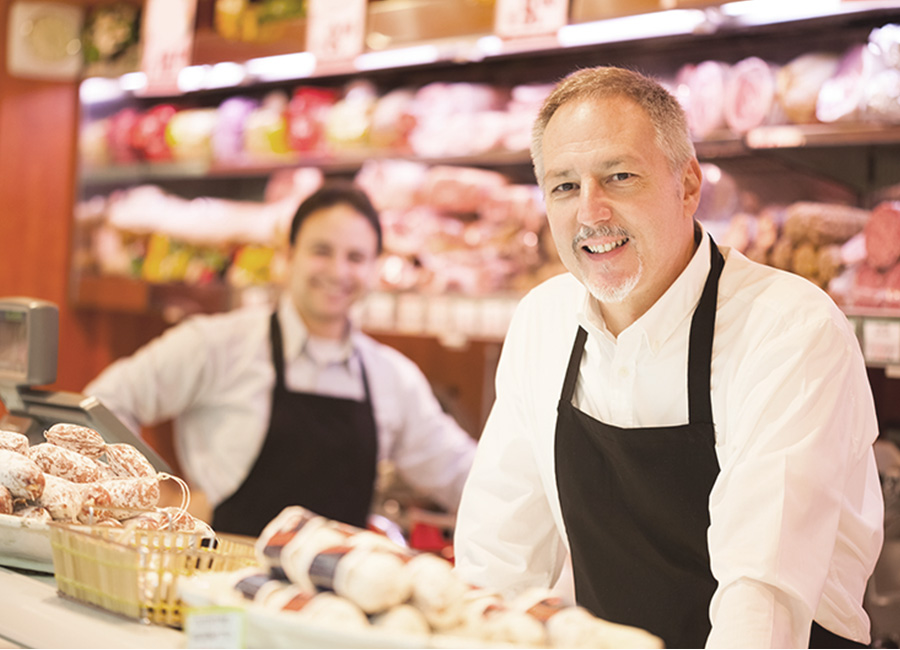 Winners holding check